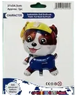 Paw Patrol Chase figürlü folyo balon — helyum balon çeşitleri