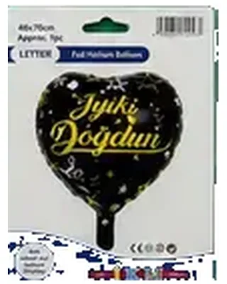 İyi ki Doğdun figürlü folyo balon — helyum balon çeşitleri
