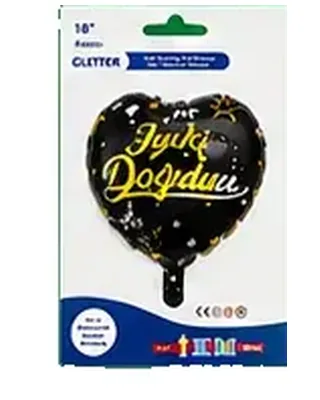 İyi ki Doğdun Kalp folyo balon — helyum balon çeşitleri
