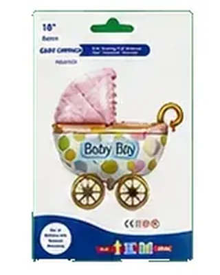 Bebek Arabası (Baby Boy) folyo balon — helyum balon çeşitleri
