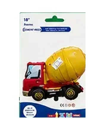 Beton Mikseri folyo balon — helyum balon çeşitleri