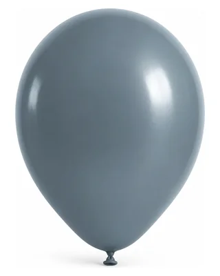 Gri Mavi lateks balon rengi